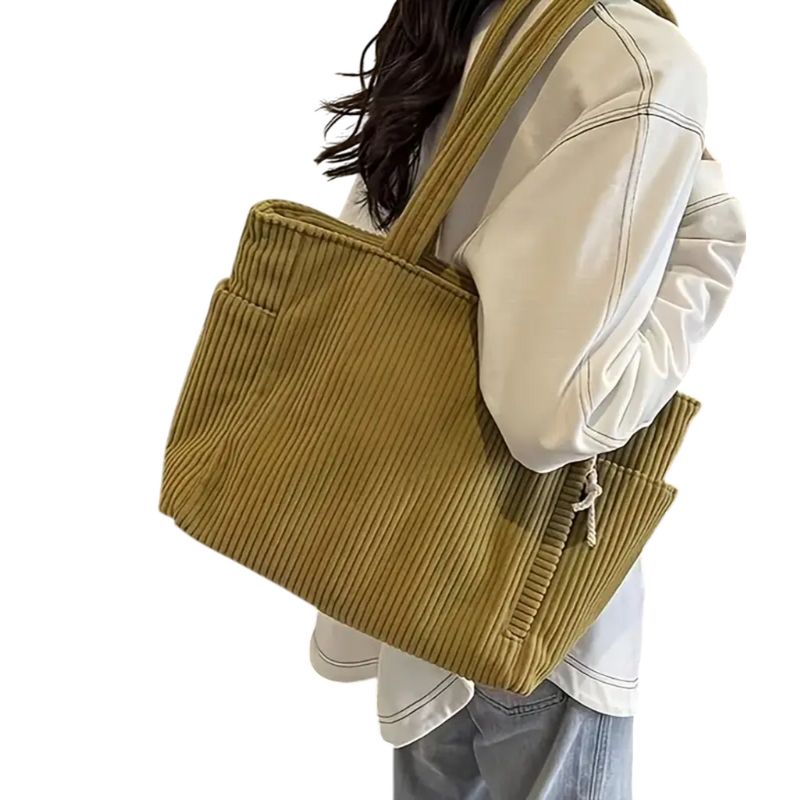 Bolso Tote de Pana