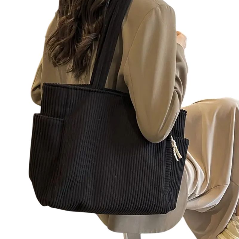 Bolso Tote de Pana