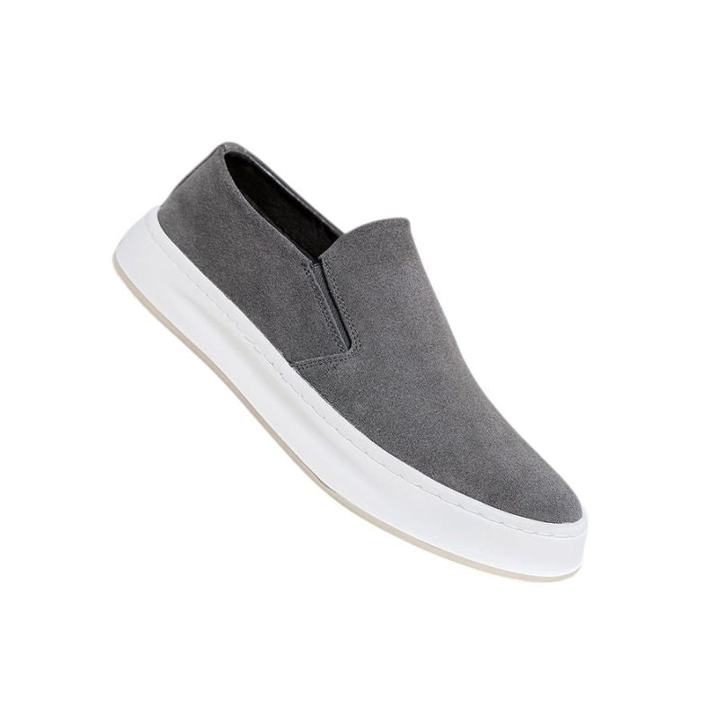 Mocasines de Ante con Detalle Elástico