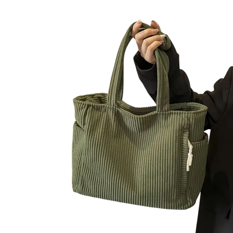 Bolso Tote de Pana