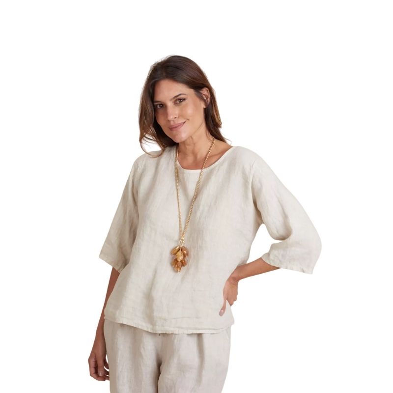 Conjunto de Algodón Estilo Lino