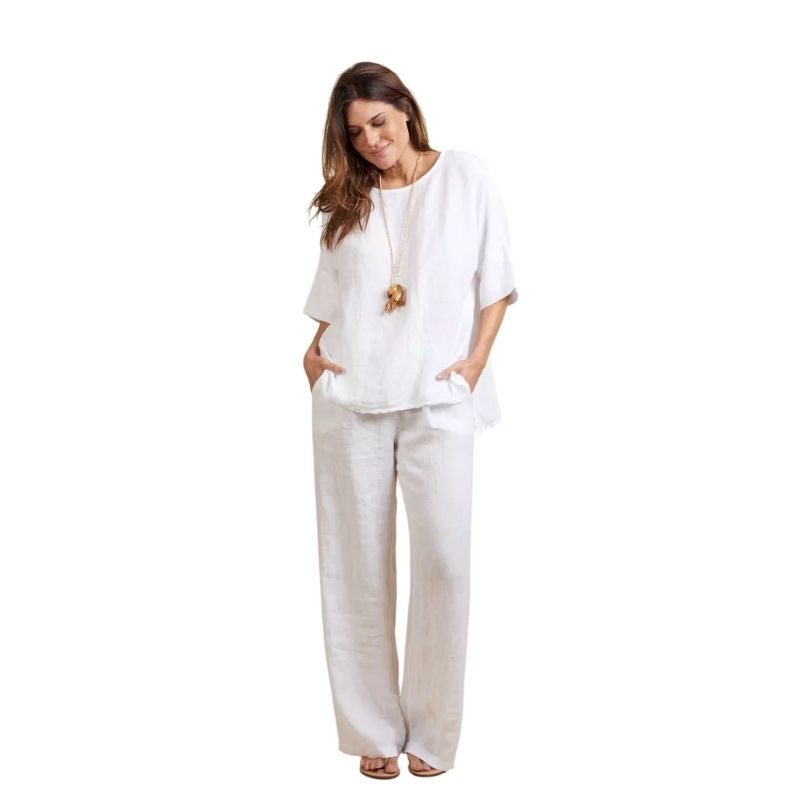 Conjunto de Algodón Estilo Lino