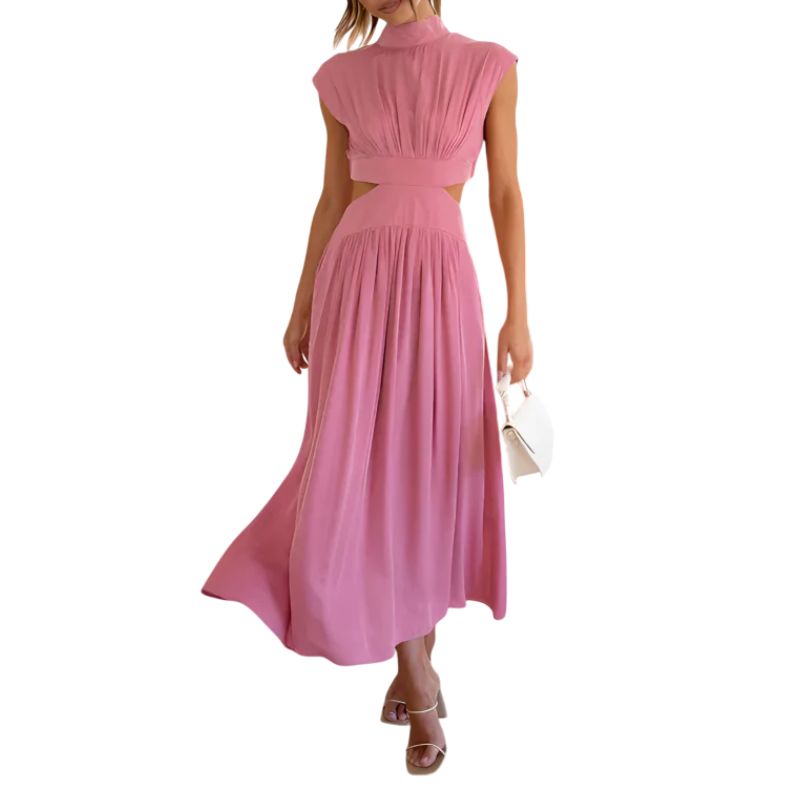 Vestido Largo con Espalda Abierta