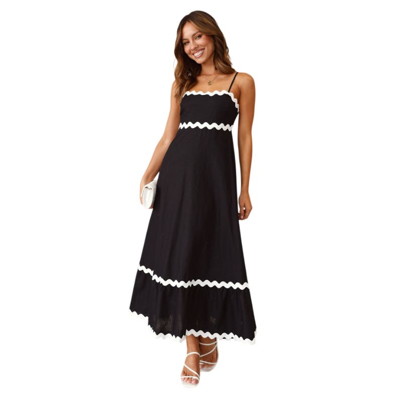 Vestido Largo de Tirantes