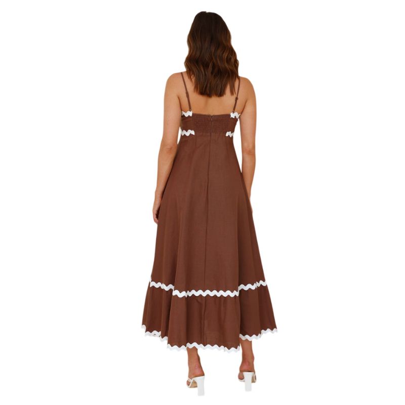 Vestido Largo de Tirantes