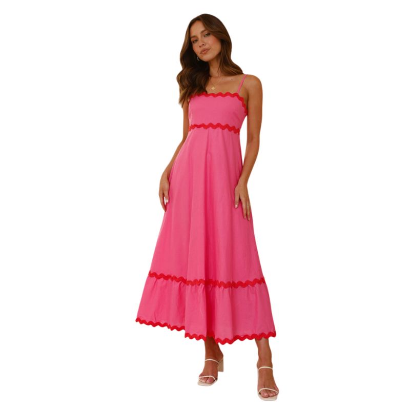 Vestido Largo de Tirantes