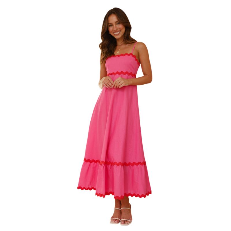 Vestido Largo de Tirantes