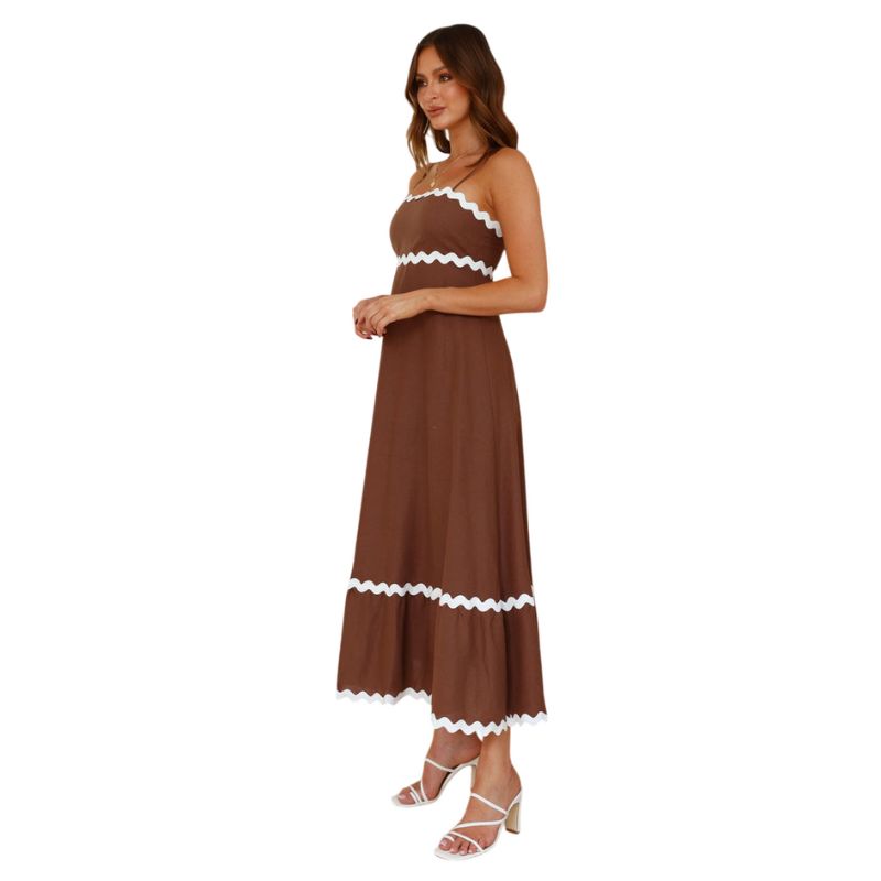 Vestido Largo de Tirantes