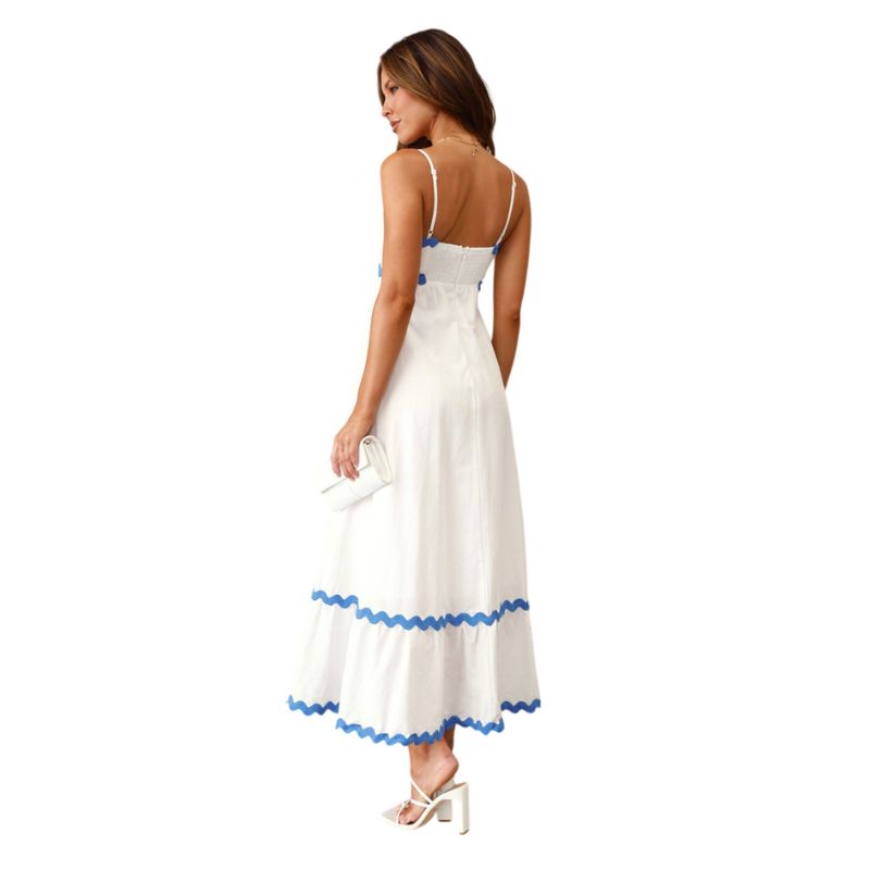 Vestido Largo de Tirantes