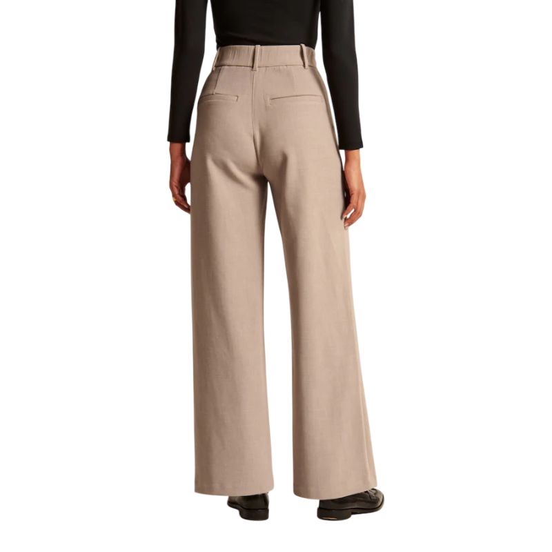 Pantalones Anchos Estructurados