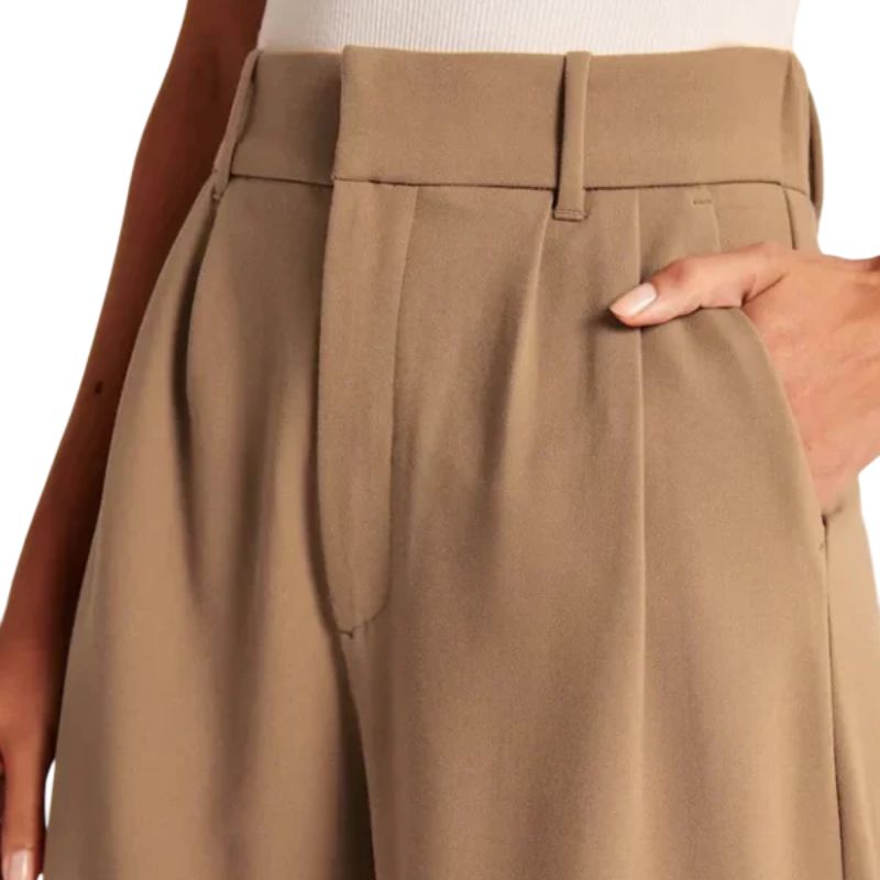 Pantalones Anchos Estructurados