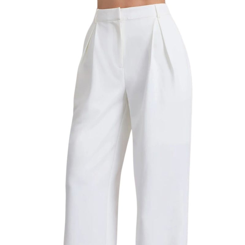 Pantalones Anchos Estructurados