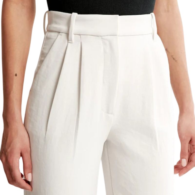 Pantalones Anchos Estructurados