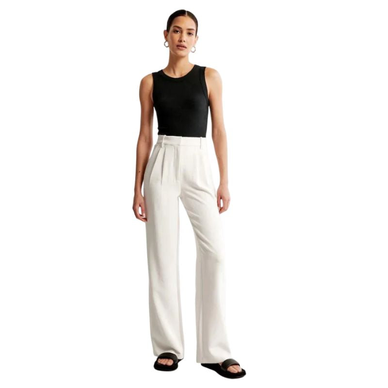 Pantalones Anchos Estructurados