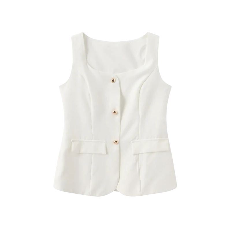 Conjunto Blanco de Chaleco