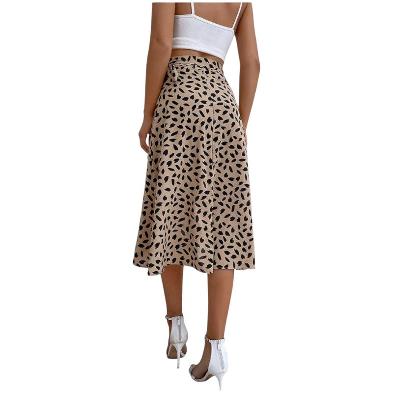 Falda Envolvente Boho Asimétrica