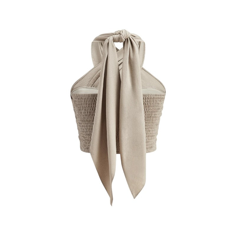Top Halter Cruzado