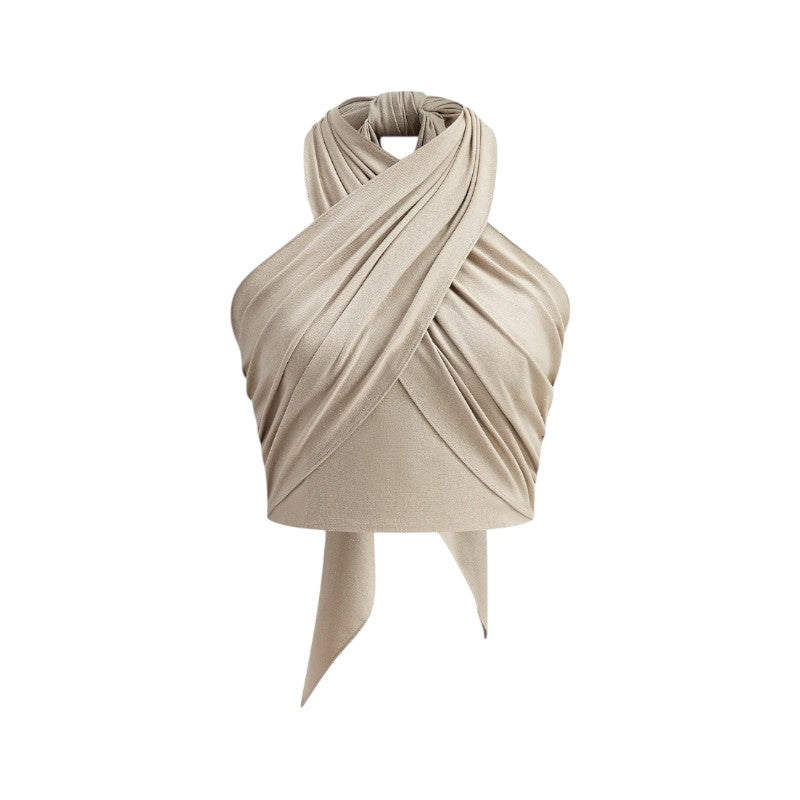 Top Halter Cruzado