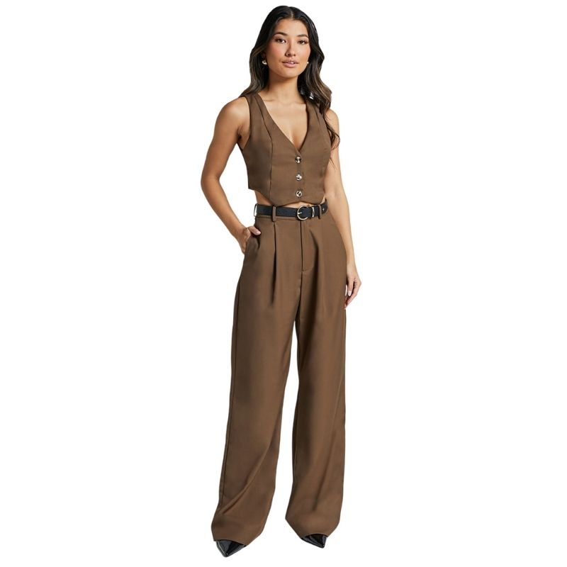 Conjunto Clásico de Chaleco y Pantalón