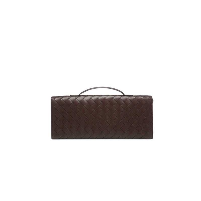 Bolso Clutch con Nudo Dorado