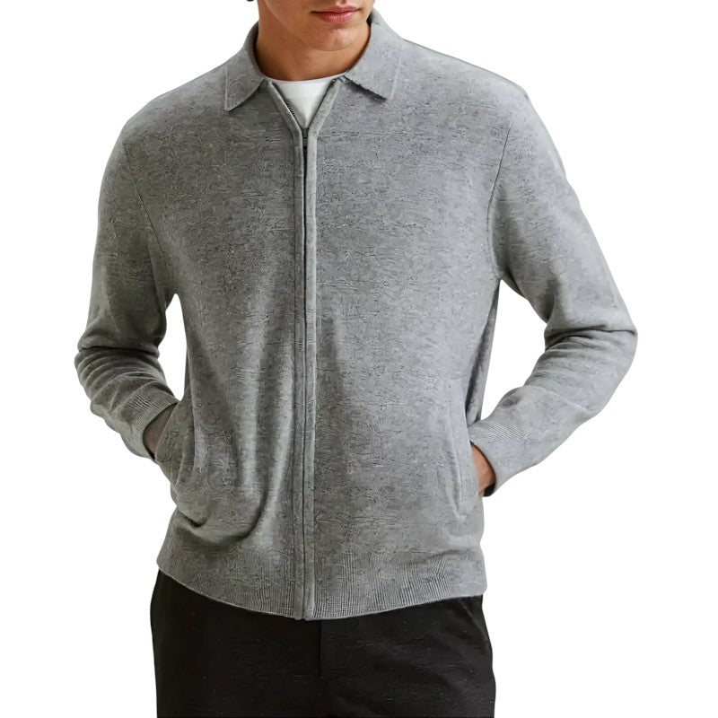 Chaqueta Gris de Cachemira