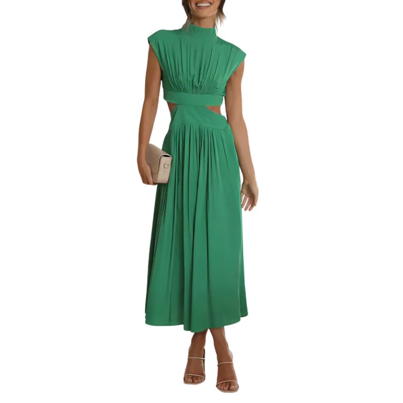Vestido Largo con Espalda Abierta