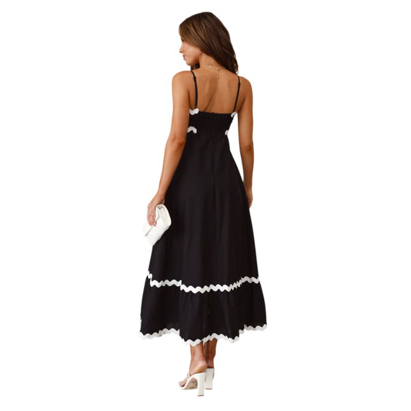 Vestido Largo de Tirantes
