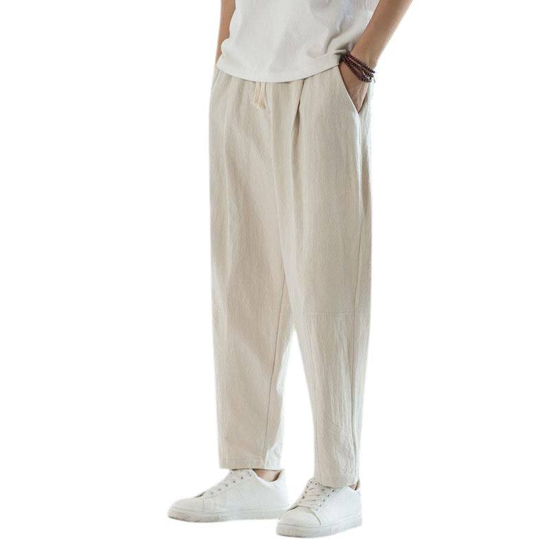 Pantalones Anchos Cropped