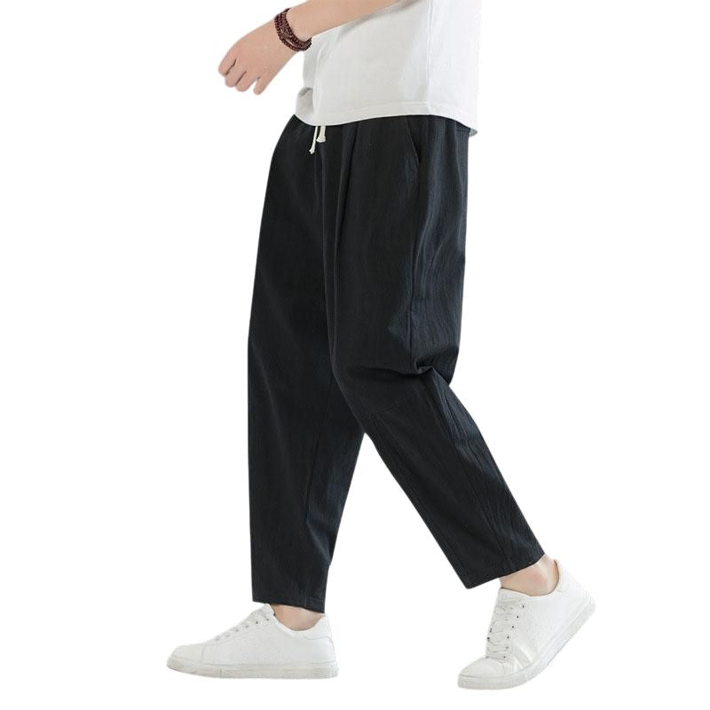 Pantalones Anchos Cropped