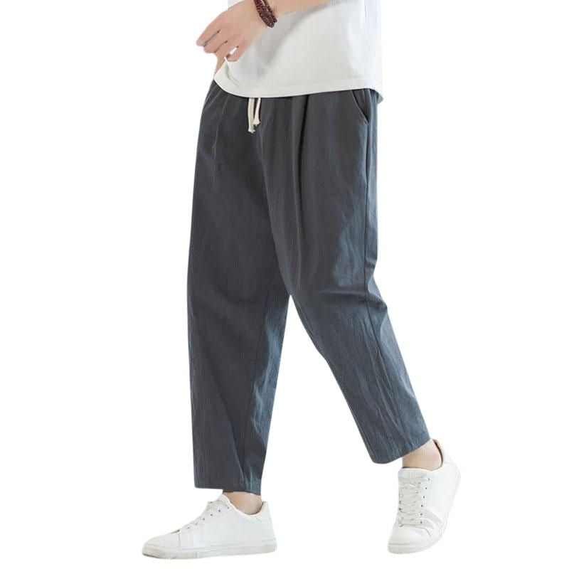 Pantalones Anchos Cropped