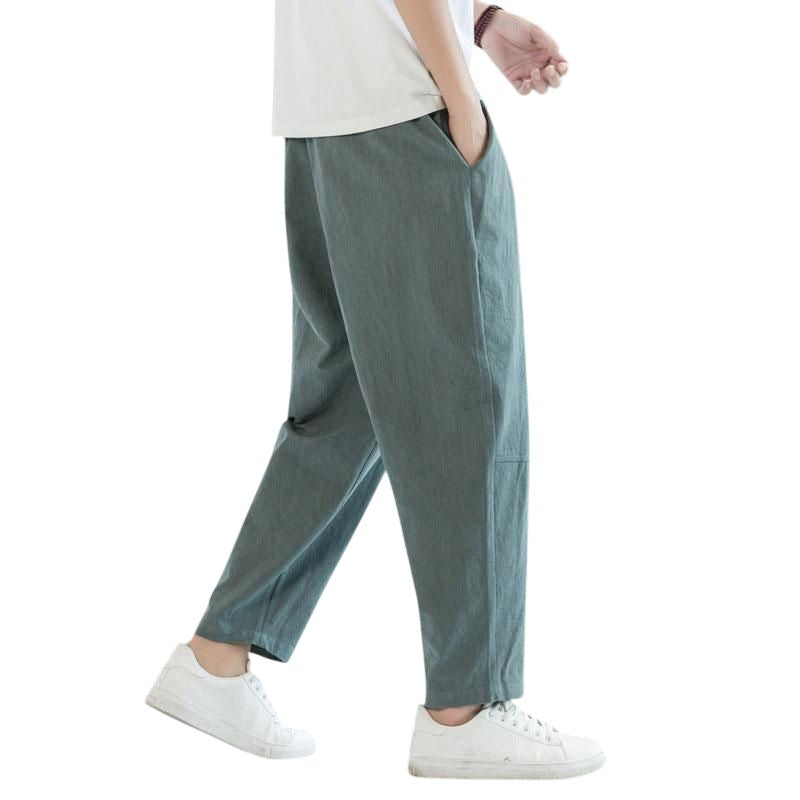 Pantalones Anchos Cropped