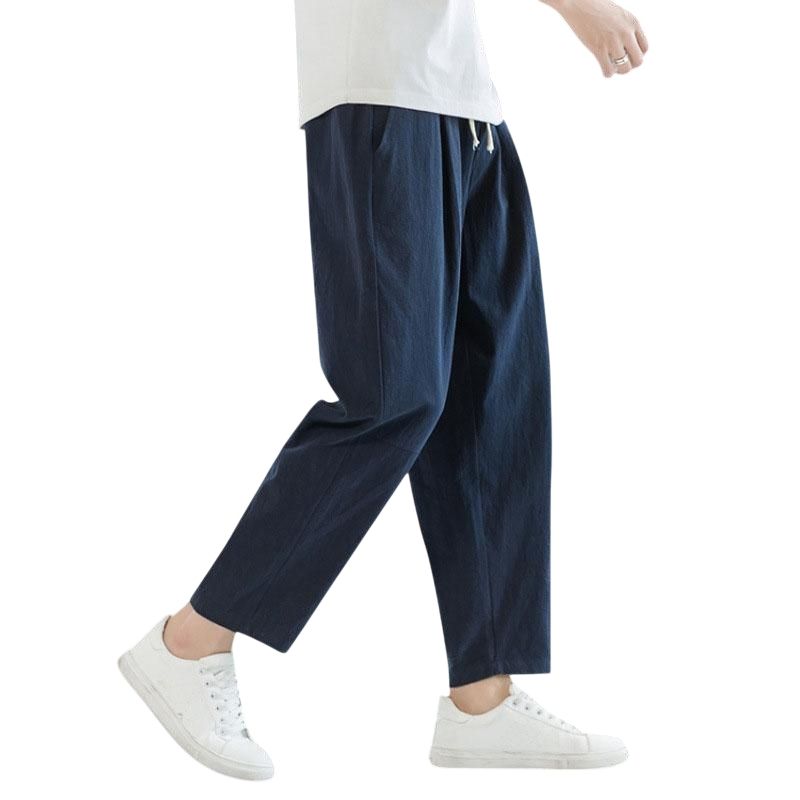 Pantalones Anchos Cropped