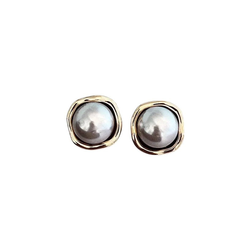 Pendientes de Perlas Negras