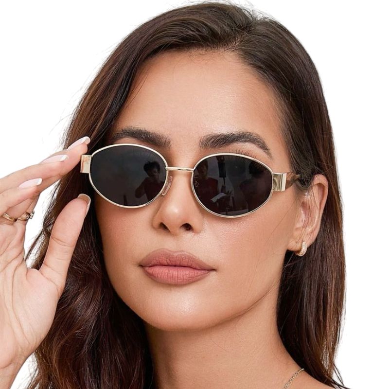 Gafas de Sol Ovaladas Vintage Velour Club